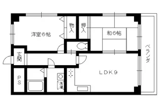 パレ・グランシャリオ【2階】の間取り