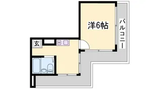 村雨ハイツ【3階】の間取り