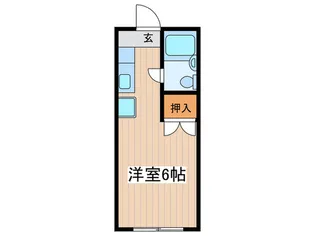 セントラルコーポN館【1階】の間取り