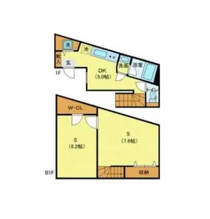 プライベートプレイス広尾の間取り