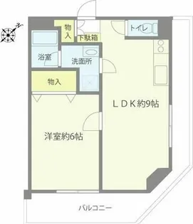 シャトレー深沢【2階】の間取り