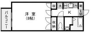 鹿児島県鹿児島市高麗町【マンション】の間取り