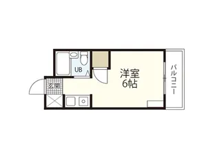 サンシャトル【3階】の間取り