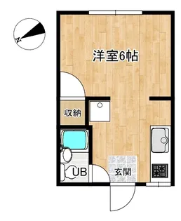 プラジャ【2階】の間取り