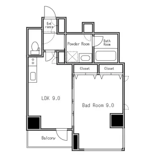 レヴァンテ浅草【11階】の間取り