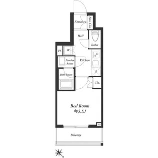 オープンブルーム川口並木【9階】の間取り