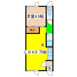 ニューシティ【2階】の間取り