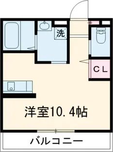 カーサ江戸川【3階】の間取り