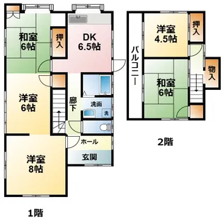 千葉県長生郡一宮町船頭給【一戸建】の間取り