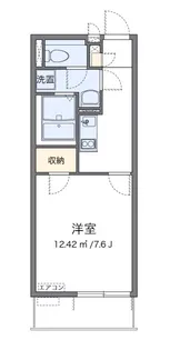 クレイノミオラコート【1階】の間取り