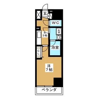 八番館【2階】の間取り