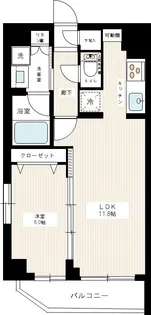 ブライズ大森東クアトロ【1階】の間取り