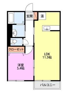 レトア・アイリス【2階】の間取り