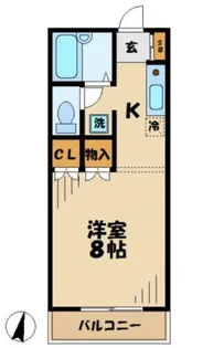 ウェルハイム小泉【3階】の間取り