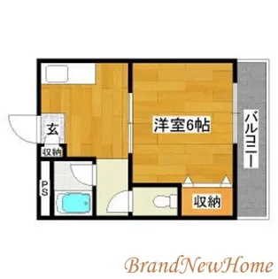 昌和鳳【3階】の間取り