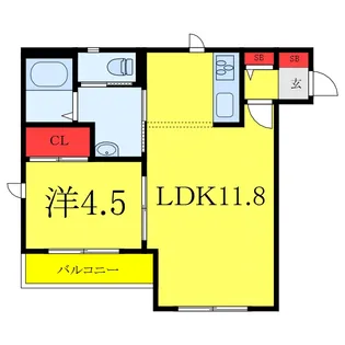 アミティエ【1階】の間取り