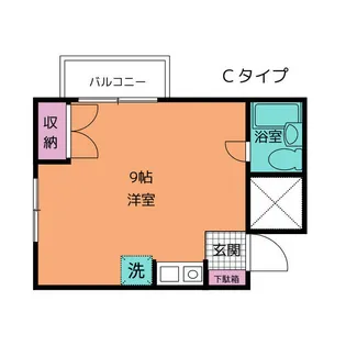ベルジュ壱番館【3階】の間取り