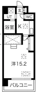 NORTH VILLAGE BIRTH PLACE【8階】の間取り