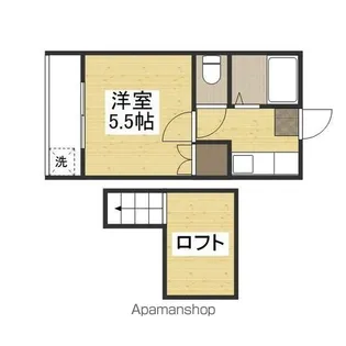 プラジール伊島【2階】の間取り