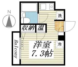 メゾン・ド・ヴァルセ【4階】の間取り