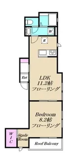 グレース戸越【2階】の間取り