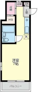 東京都八王子市子安町1【マンション】の間取り