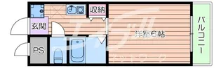 横山第8マンション【4階】の間取り