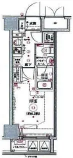 リヴシティ横濱関内【11階】の間取り