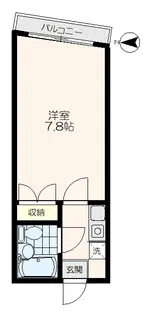 サンオリーブ【2階】の間取り