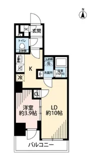 東京都江東区亀戸7【マンション】の間取り