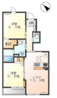エルモ【1階】の間取り