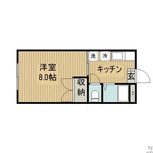 オークヒルズIII【1階】の間取り