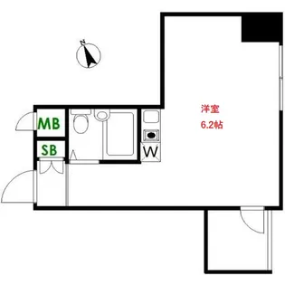 カテリーナ大森【7階】の間取り