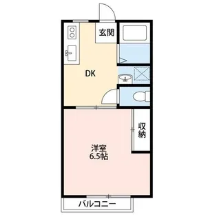 サンシティS【2階】の間取り