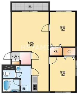 アネーロ【2階】の間取り