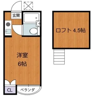 パン多摩川【2階】の間取り