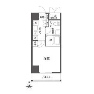 クローバーステイ秋葉原【5階】の間取り