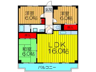 TSUKINOKI ASADAの間取り