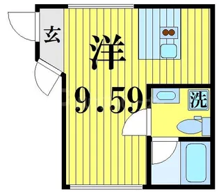 trias333【4階】の間取り