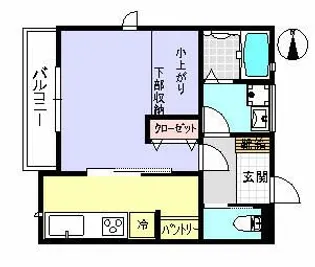 クランツ市川【2階】の間取り