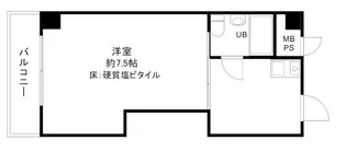 東京ベイビュウ【5階】の間取り