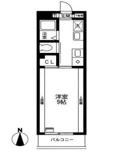 神奈川県藤沢市湘南台4【マンション】の間取り
