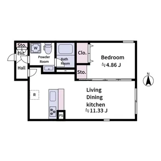 aLATO Oyama【3階】の間取り