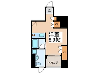 エスティメゾン板橋C6【10階】の間取り