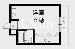 カーサ桃山【2階】の間取り