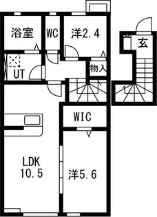 グランレジデンス I【2階】の間取り