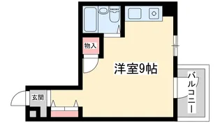 シャトー白美【5階】の間取り