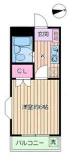 セイント浦和【2階】の間取り
