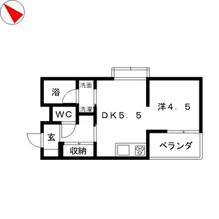 東京都品川区荏原5【マンション】の間取り