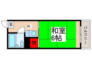 パレロワイヤル【2階】の間取り